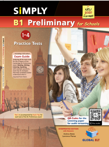 B1 PET for Schools Practice Book Test 1-4